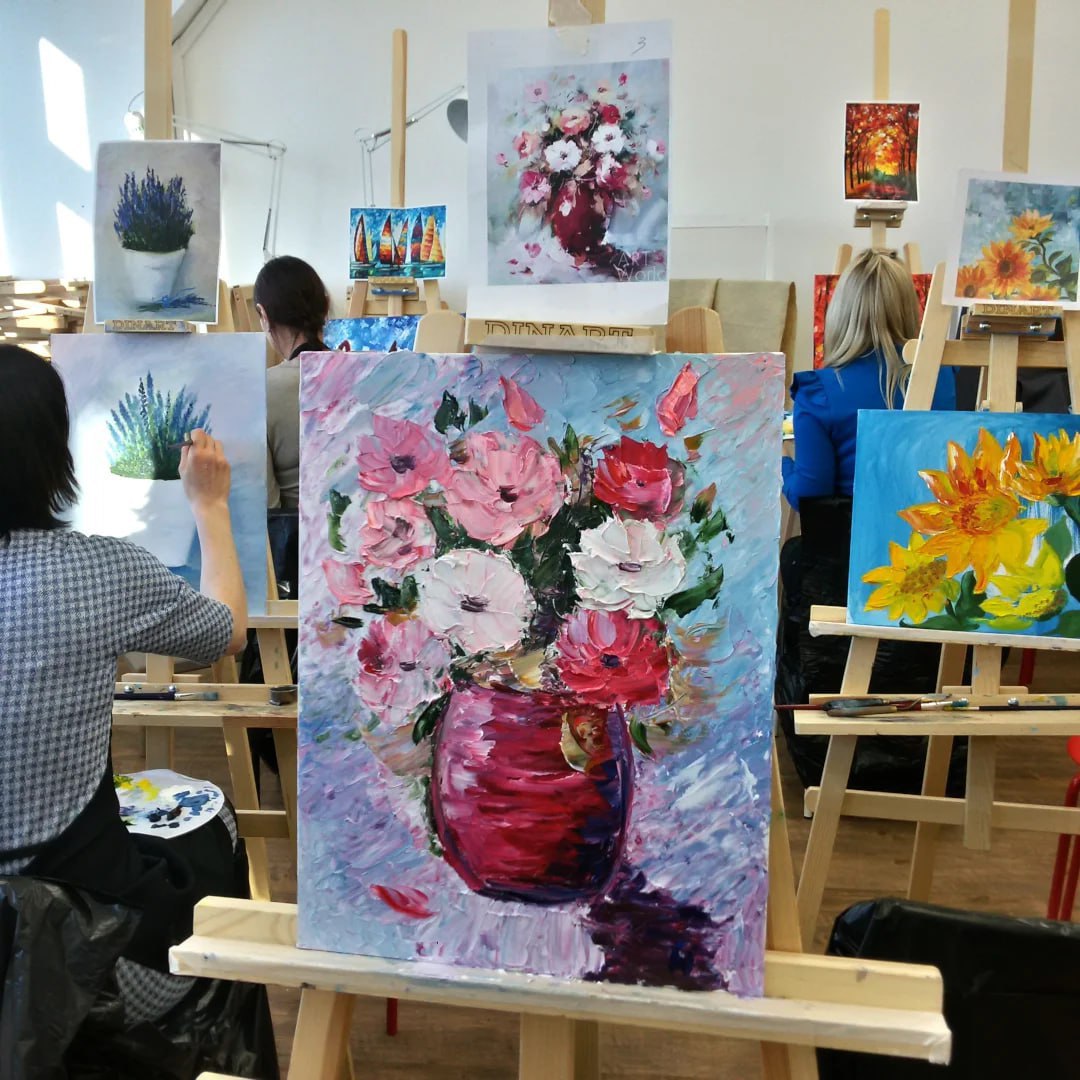 Мастер-класс «Картина маслом за один сеанс» 14 августа в 18:00 в арт-пространстве «Красный Конь».