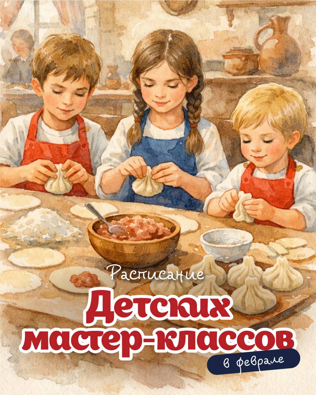 Детские мастер-классы в Супре
